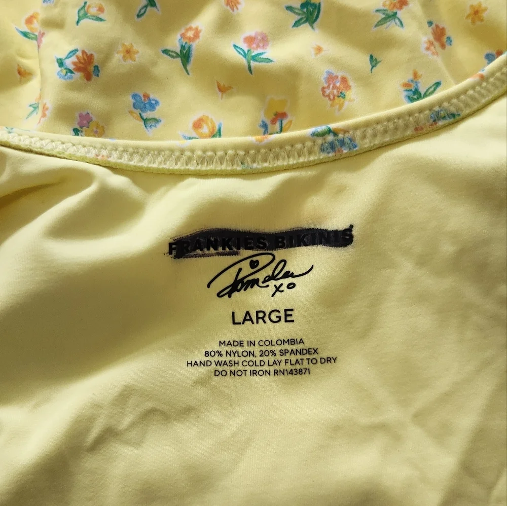 New!Frankies Bikinis X Pamela Anderson One Piece‎ Swimsuit
